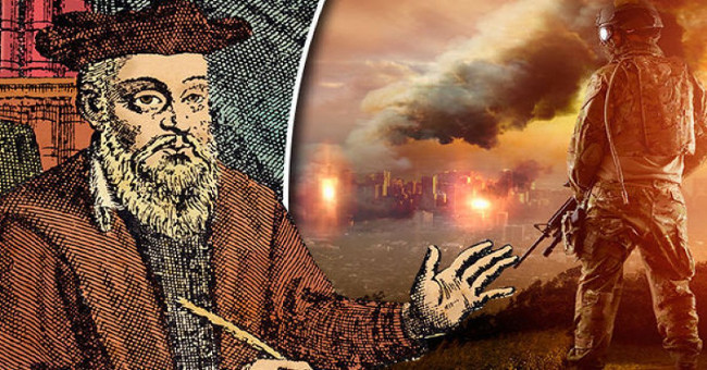 Nostradamus is a terrifying prophet about Russian-American war, Korean?