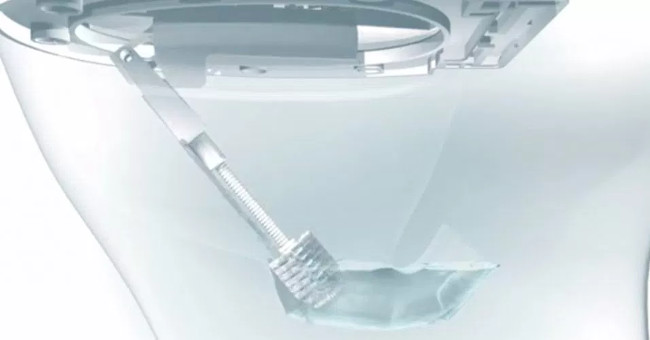 Not to clean the toilet anymore, all thanks to this new product