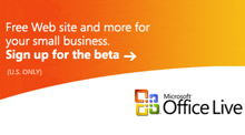 November 15 launched Microsoft Office Live
