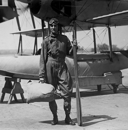 November 28, 1929 - Richard Evelyn Byrd becomes the first person to fly over Antarctica