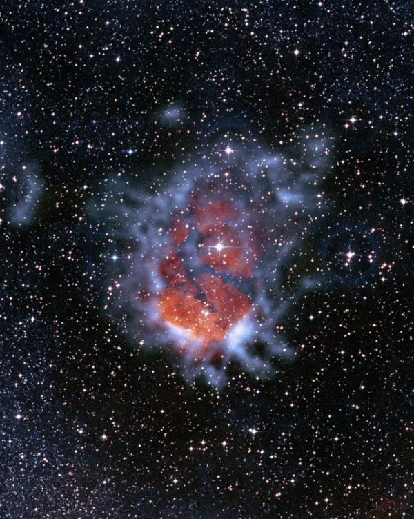 Nursery star glowing