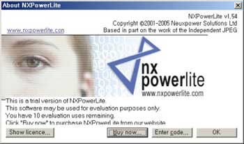 NXPowerLite - Optimized to reduce the size of PowerPoint files