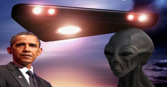 Obama decided to reveal alien secrets before Trump took office?