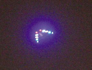 Objects hovering in China