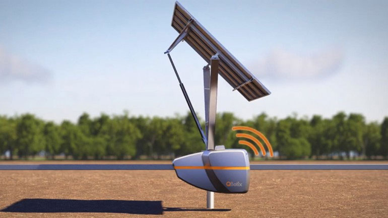 Obtain solar energy in the direction of the sun