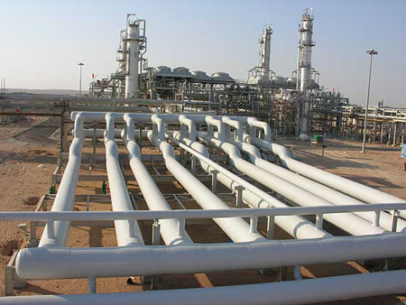 Oil begins to run out