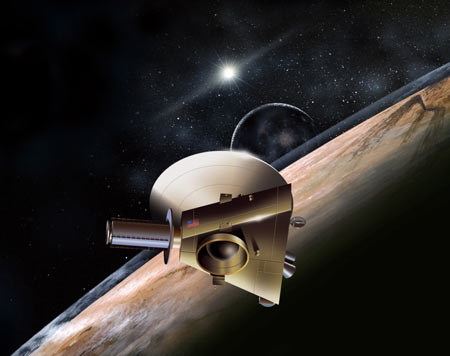 On February 28, the New Horizons probe flew over Jupiter