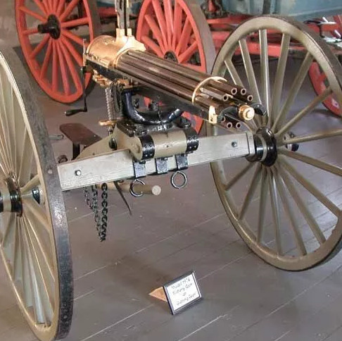 On November 4, 1862, the '6-barreled' Gatling machine gun was officially born