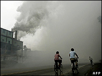 One third of China has acid rain