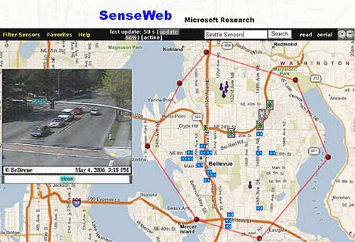 Online map - Microsoft's