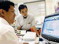 Online newspapers achieved double-digit growth rates