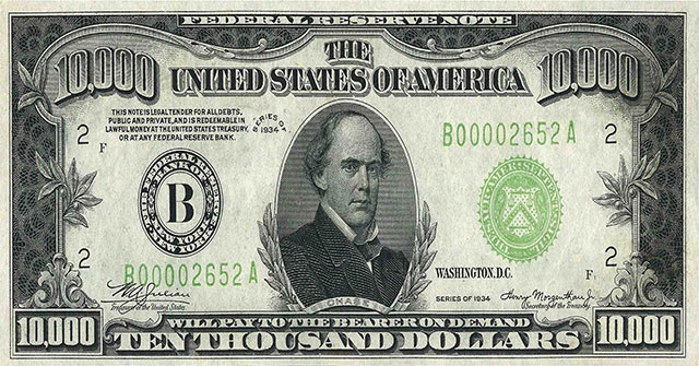 Only presidents can print their images on US dollar bills? No, that's wrong!