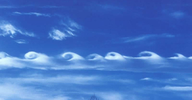 Only watching flying clouds can predict the danger of weather
