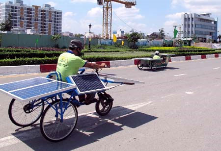 Opening of the solar powered car competition
