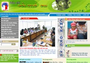 Opening of the website 'Press with children'