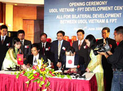 Opening of USOL Software Development Center Vietnam