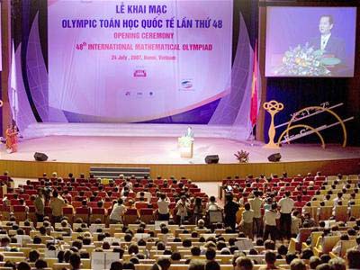 Opening the International Math Olympiad: Full of colors