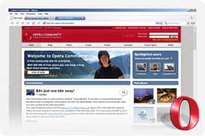 Opera 9.0 integrates BitTorrent sharing application