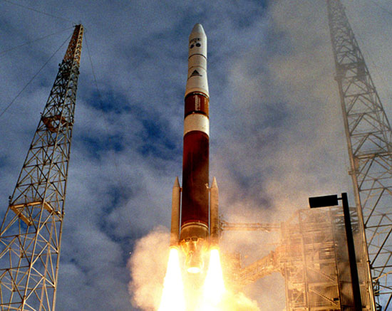 Operation of satellite launch in China flourished