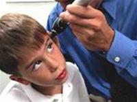 Otitis media between the fluid