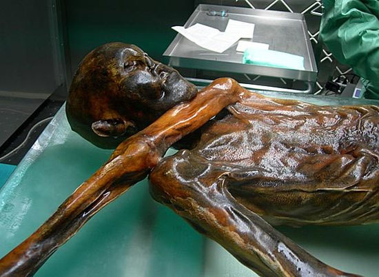 Otzi tape died of an accident while climbing the mountain
