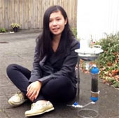 Overseas Vietnamese girl 17 years old entered the final of Google's science contest