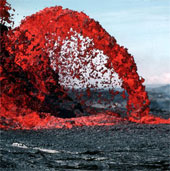 Overwhelmed with volcanic eruptions
