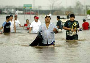 Oxfam: Over two decades, natural disasters quadrupled