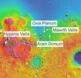 Oxia: The land is first conquered on Mars