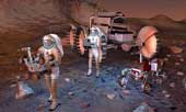 Oxygen generator on Mars