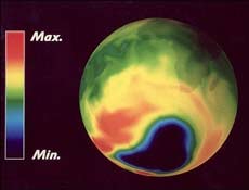 Ozone holes in Antarctica show signs of shrinking