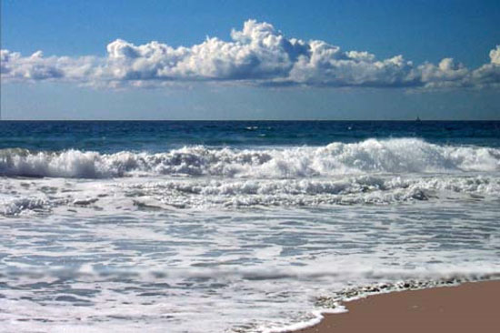 Pacific water level is rising