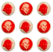 Painting portraits drawn from pathogenic bacteria