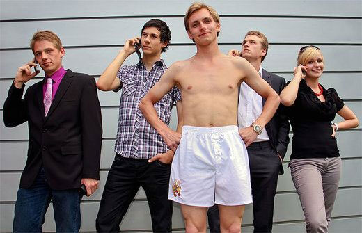 Pants anti-radiation phone