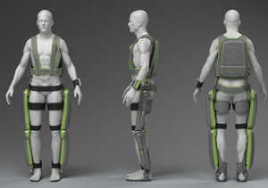 Pants help paralyzed people to walk