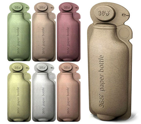 Paper bottles are better than plastic