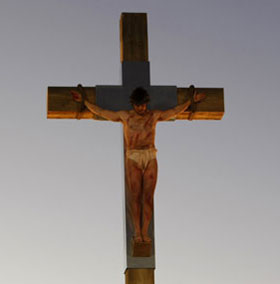Partial discovery of crucifix crucifixion Jesus?