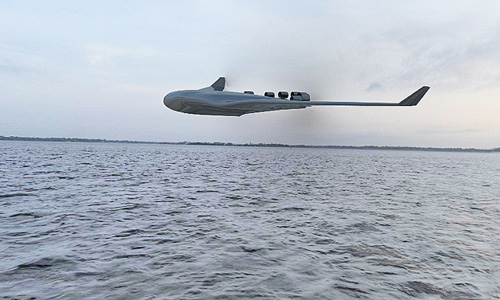 Passenger aircraft will land at sea in the future