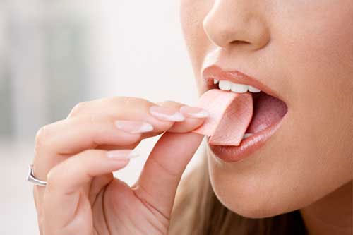 Pathogenicity of chewing gum