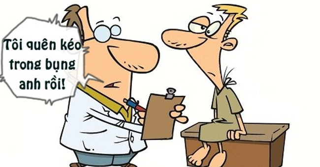 Patients pay money for being neglected to pull in their stomachs