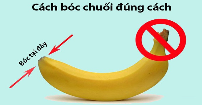 Peeling bananas is not difficult but the truth is still full of people doing