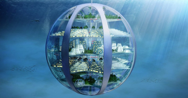 People can chemistry mermaids live in underwater cities