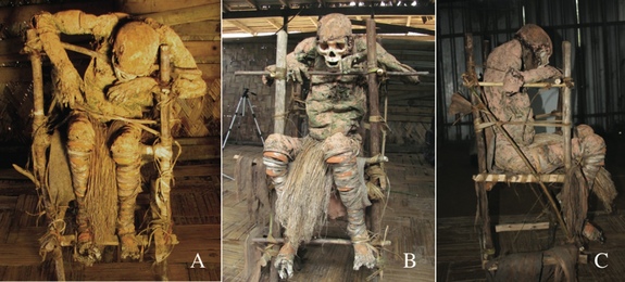 People use smoked mummies to communicate with the soul