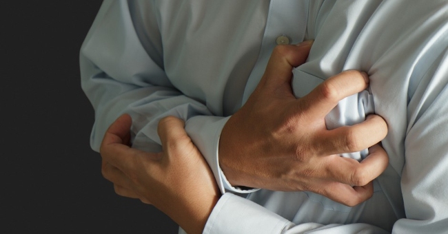 People with heart attack are younger