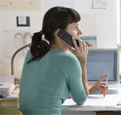 People working near the window have more vitality