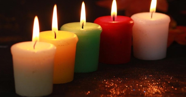 Perfect candles for 'Earth Hour'