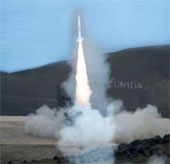 Peru first self-launched missile launcher