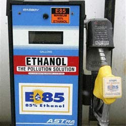 Petrol mixed with ethanol is similar to regular gasoline