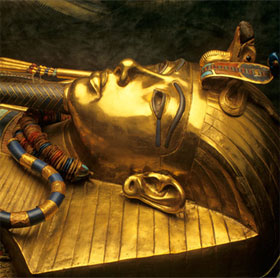 Pharaoh Tutankhamun was killed by a war