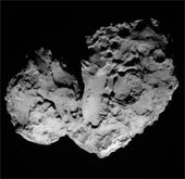 Philae will land on the top of the comet 67P / Churyumov-Gerasimenko